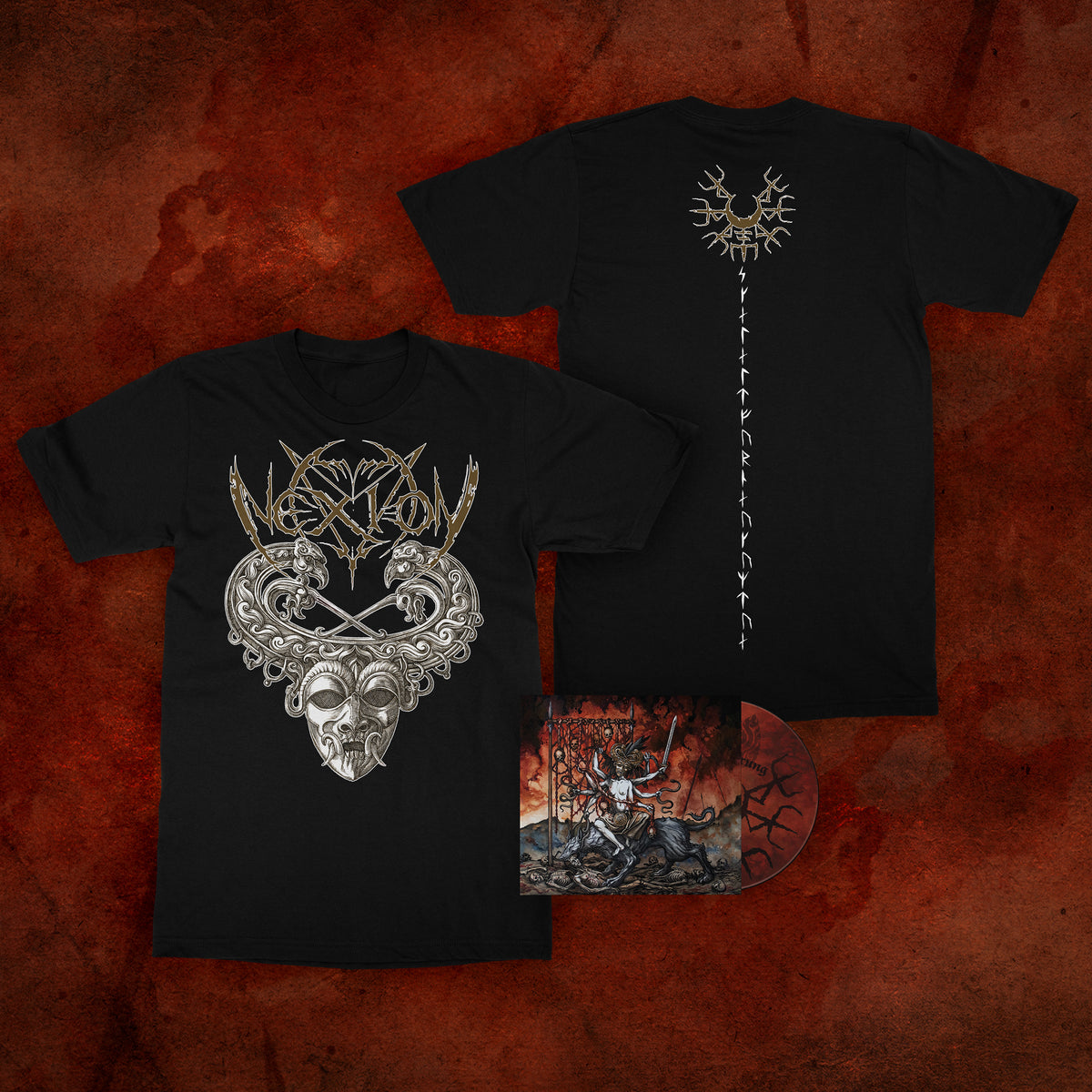 DeathMask Tshirt & CD – Nexion